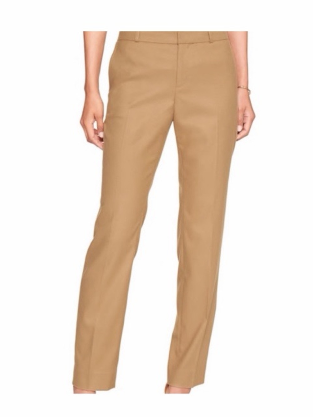 Banana Republic Factory Ryan Mid Rise Trousers‎ In Camel NWT
